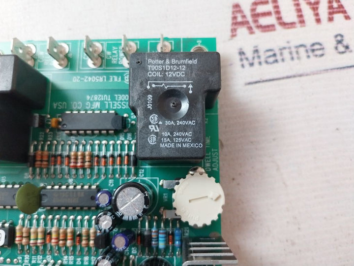 Cissell Tu12874 Solid State Reversing Timer Board