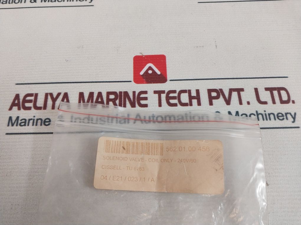 Cissell Tu 6763 Solenoid Valve Coil 240V