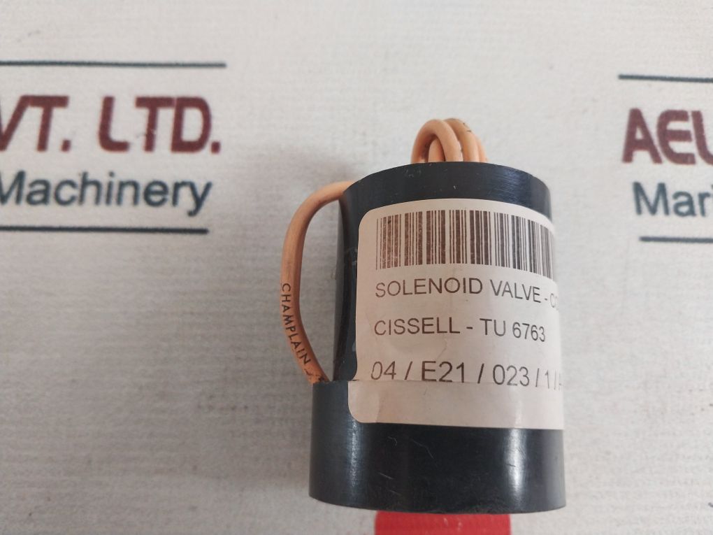 Cissell Tu 6763 Solenoid Valve Coil 240V