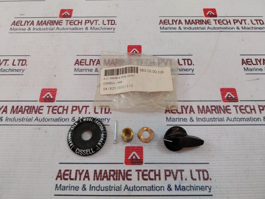 Cissell X49 A.C. Knob & Dial Assy 563.08.00.109