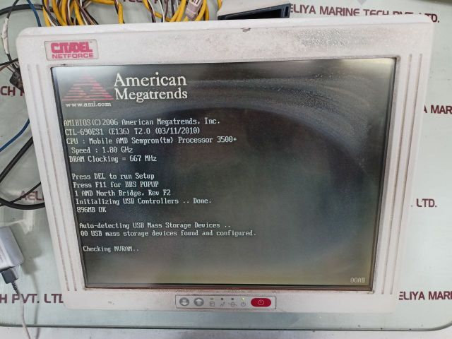 Citadel Netforce Nf-15H Rugged Industrial Computer Display Panel