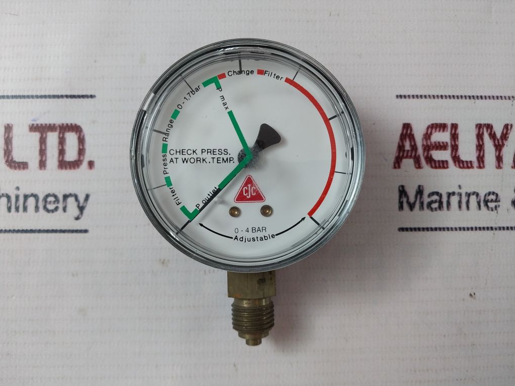 Cjc 0-4 Bar Pressure Gauge