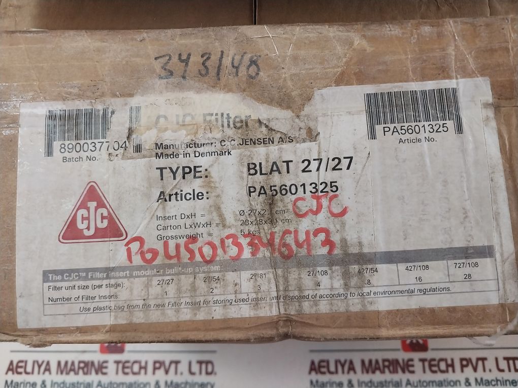 Cjc Blat 27/27 Filter Insert Pa5601325