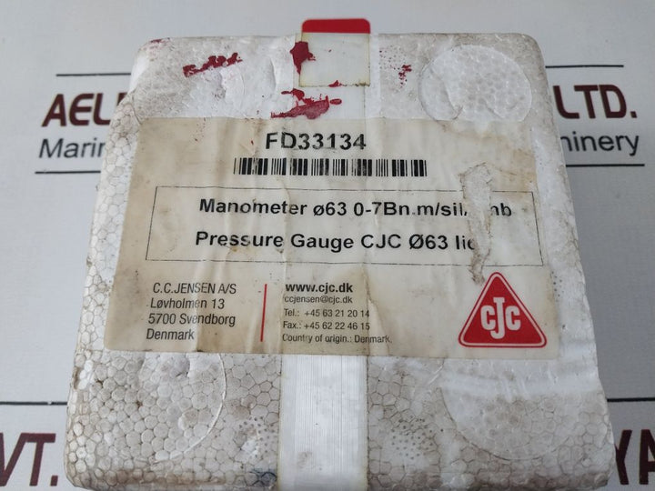 Cjc Fd330038 Pressure Gauge