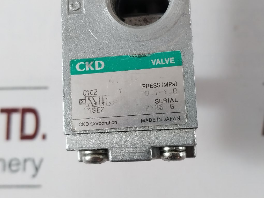 Ckd Solenoid Valve 0.1-1.0 Mpa