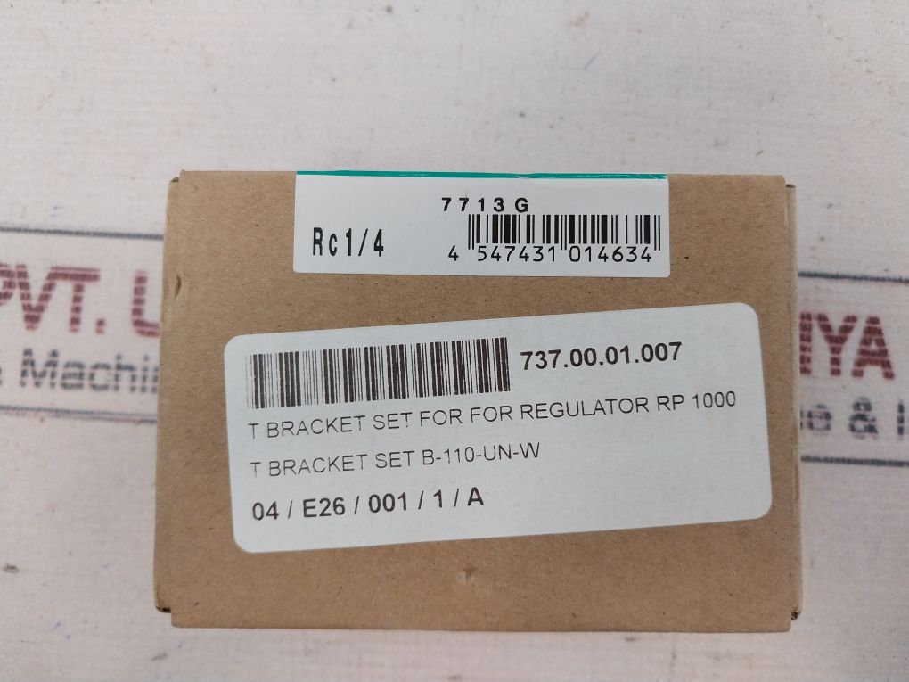 Ckd Rp1000-8-02 Precision Regulator T Bracket Set Rc1/4