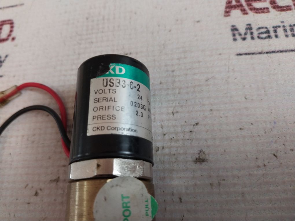 Ckd Usb3-6-2 Solenoid Valve