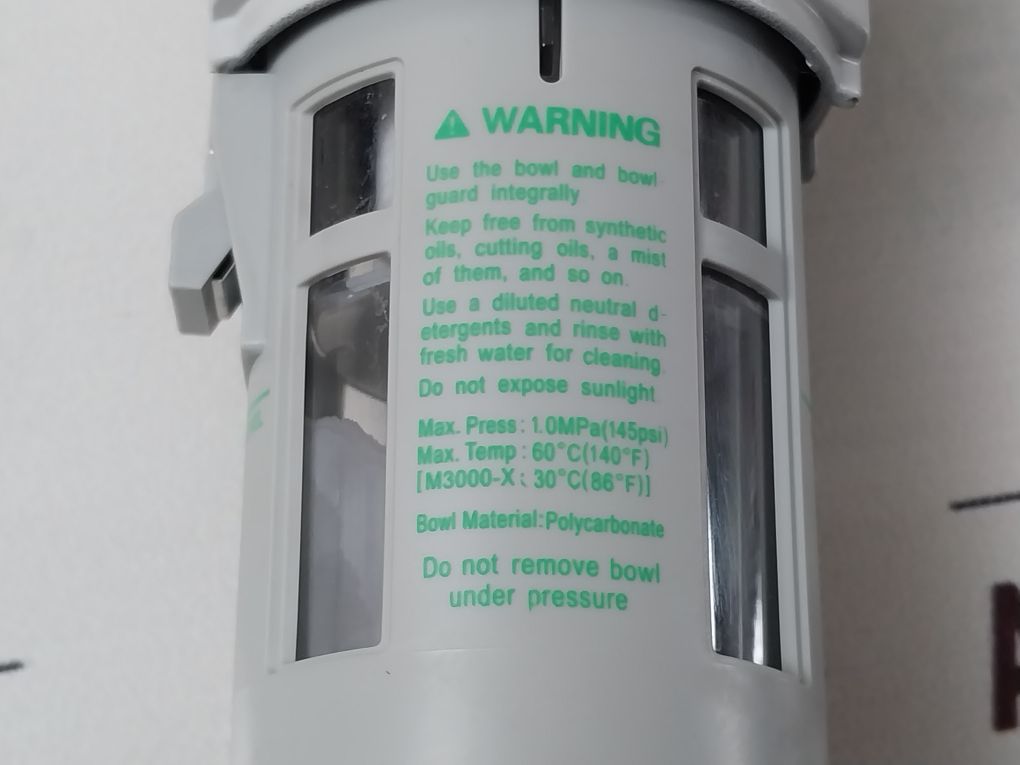 Ckd W3000-8-w-b3W Filter Regulator 0.05-0.85