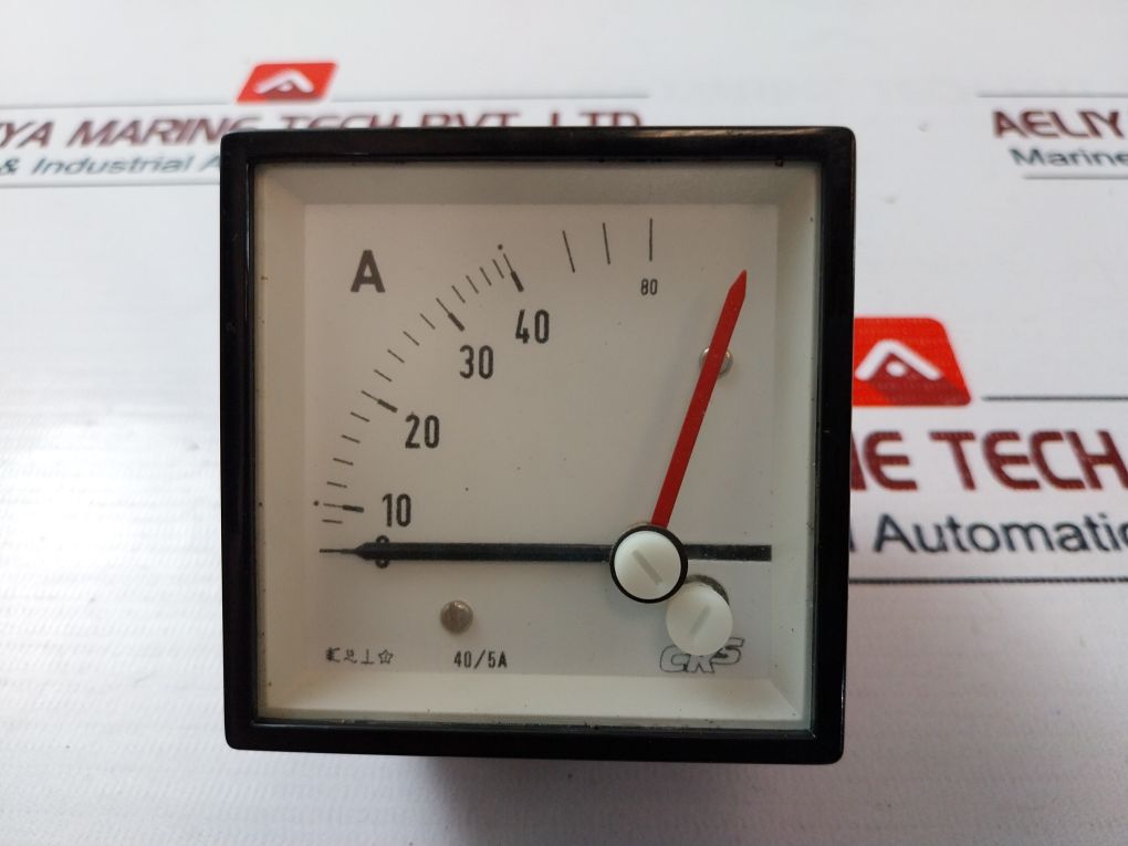Cks 40/5A Ampere Meter 0-40/80 A
