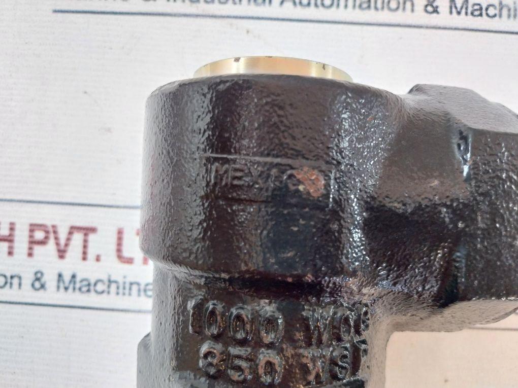 Clayton 1000 Wog Stainless Steel Seat Check Valve 1.5 Inch 350 Psi