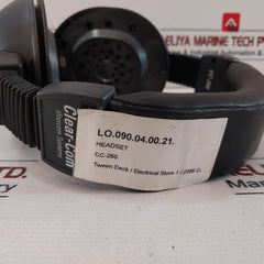 Clear-com Cc-260 Double-ear Intercom Headset Lo.090.04.00.21