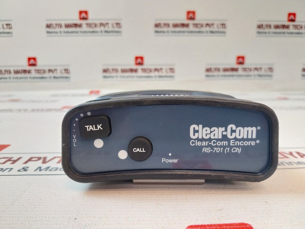 Clear-com Rs-701 Single Channel Beltpack – Aeliya Marine Tech®
