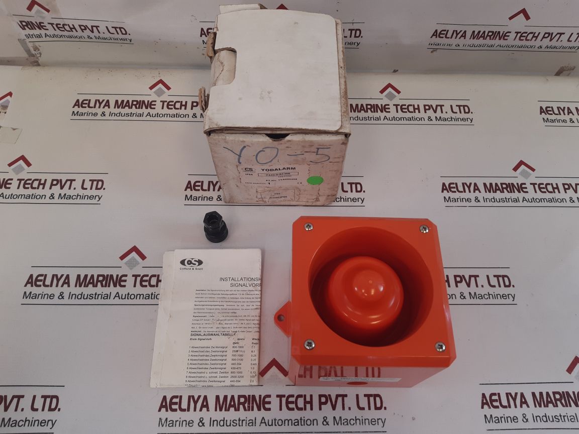 Clifford & Snell Ya50DRfWr Fire Alarm Sounder 24 Vdc, Type-b