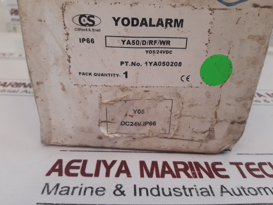 Clifford & Snell Ya50DRfWr Fire Alarm Sounder 24 Vdc, Type-b