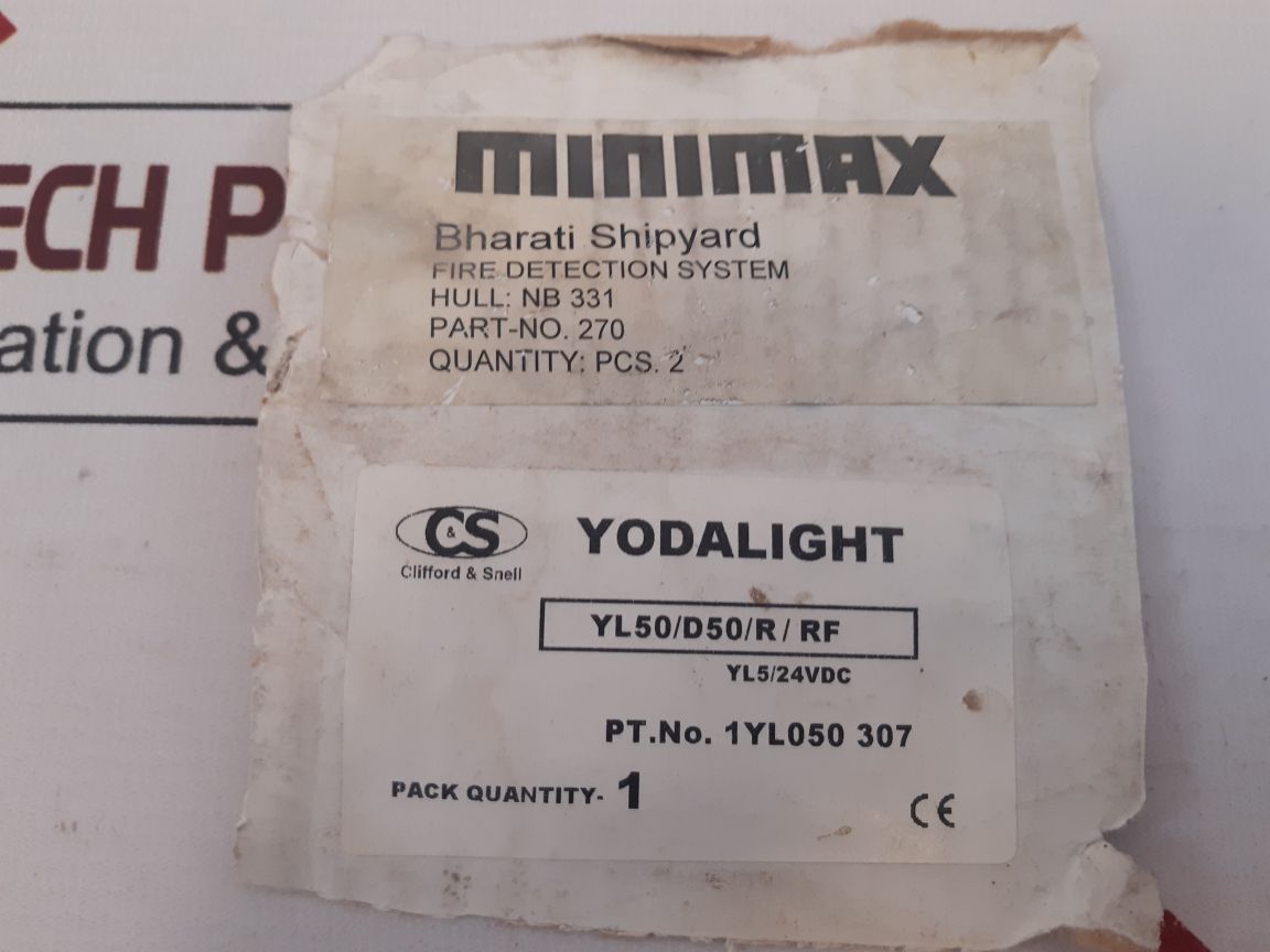 Clifford & Snell Yl50D50RRf Fire Alarm Sounder En54-3, Type-a