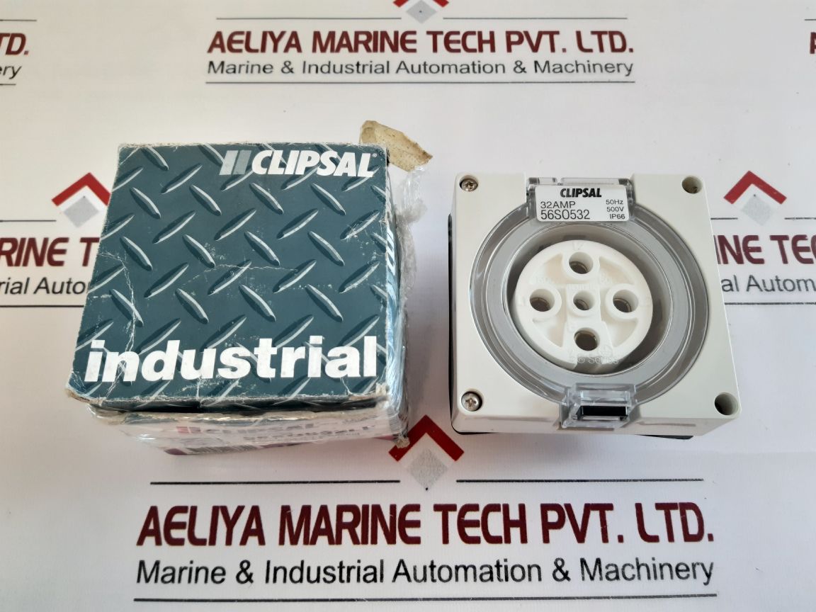 Clipsal 56So532Le Grey Socket Outlet 32Amp