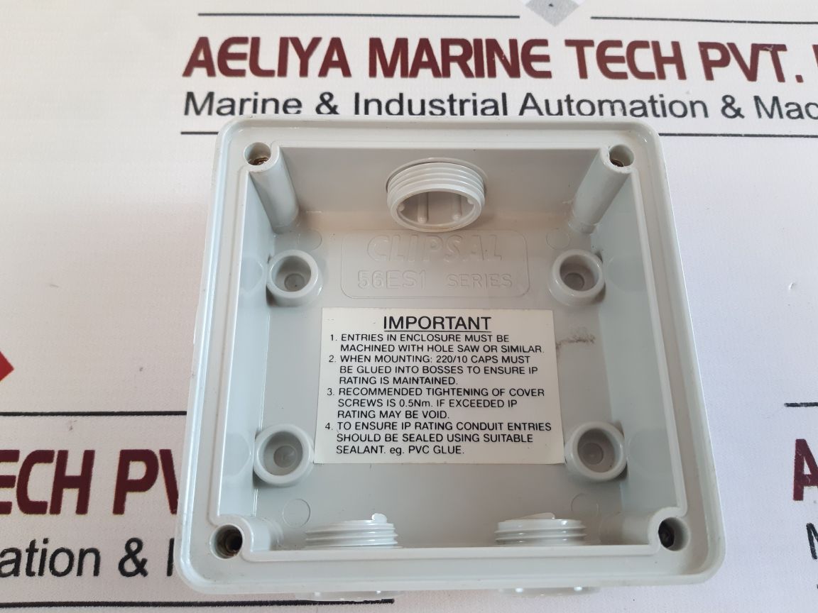 Clipsal 56So310 Surface Socket Outlet Back Plate Only
