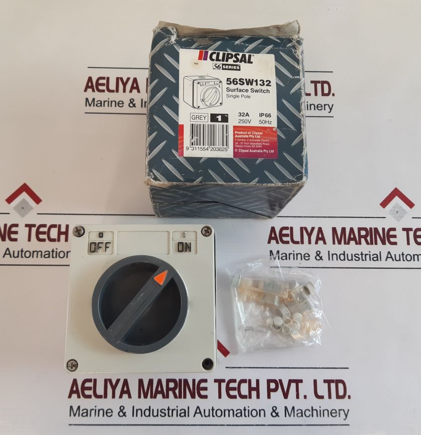 Clipsal 56Sw132 Single Pole Surface Switch 32A
