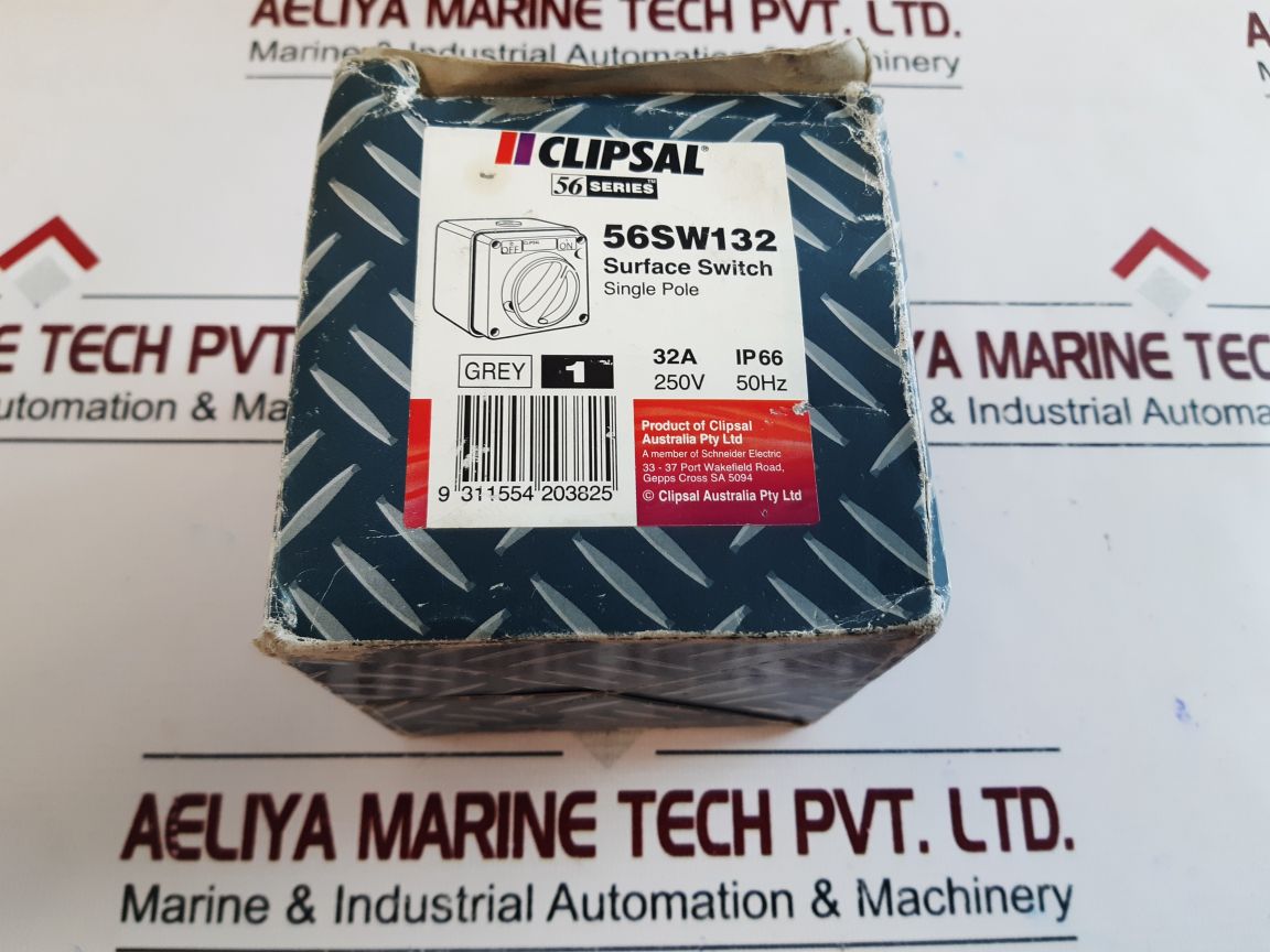 Clipsal 56Sw132 Single Pole Surface Switch 32A