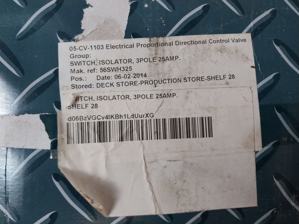 Clipsal 56Swh325 3-pole Enclosed Load Break Switch