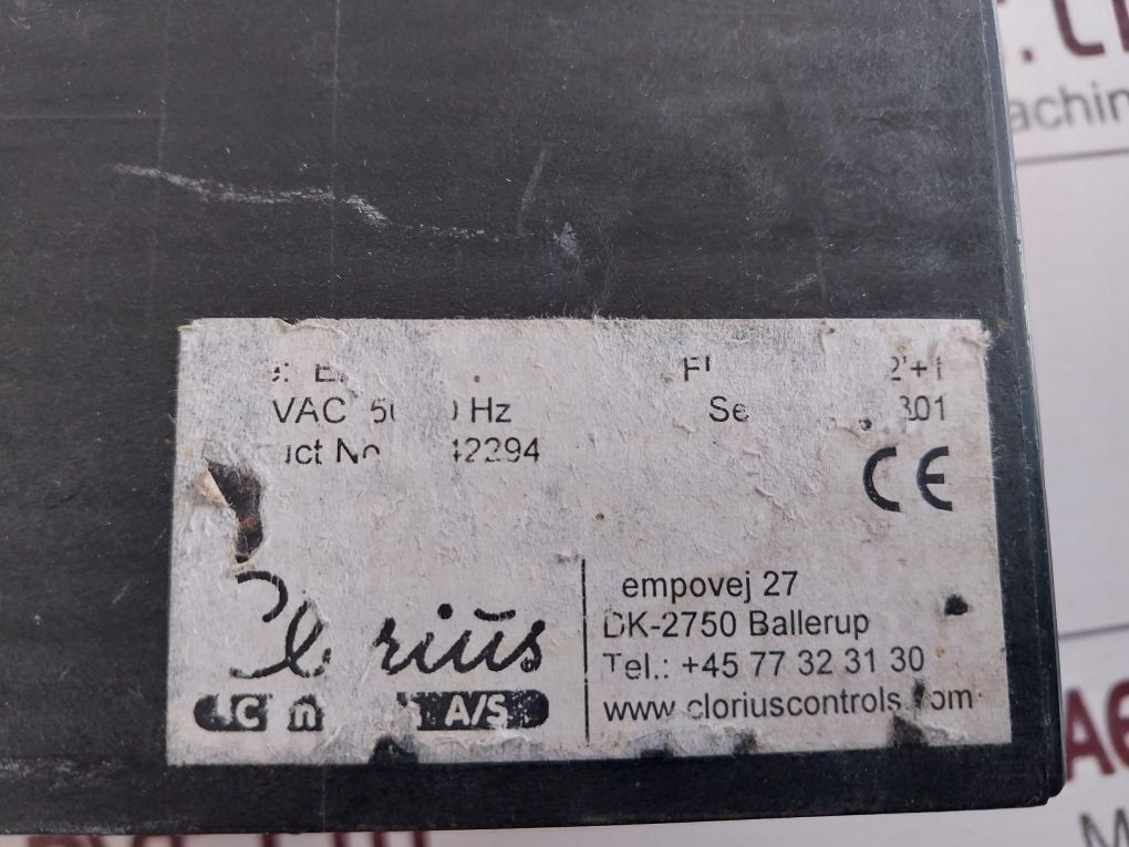 Clorius Controls Er 2000 Temperature Controller 50/60Hz