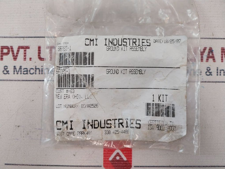 Cmi Industries 66885-1 Ground Kit Assembly