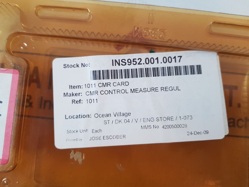 Cmr 5920F 1011 Cmr Card