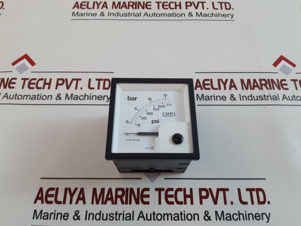 Cmr Manometer 0-15 Bar