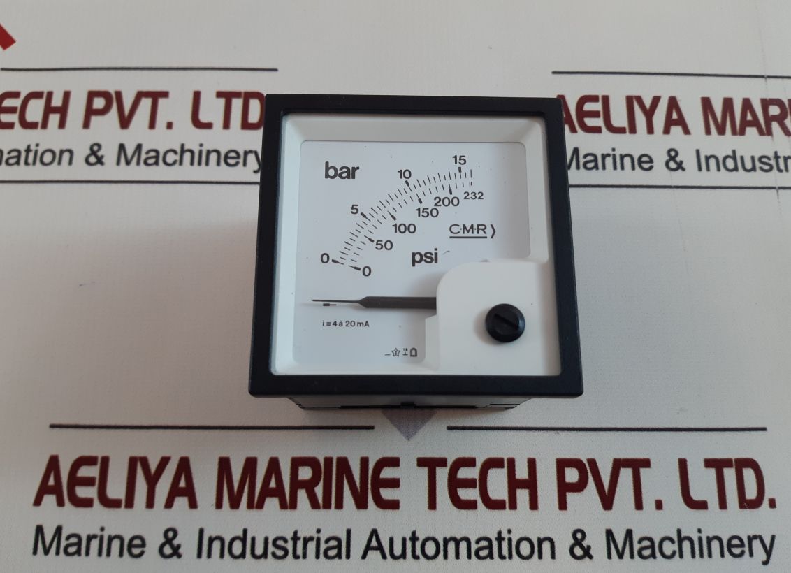 Cmr Manometer 0-15 Bar