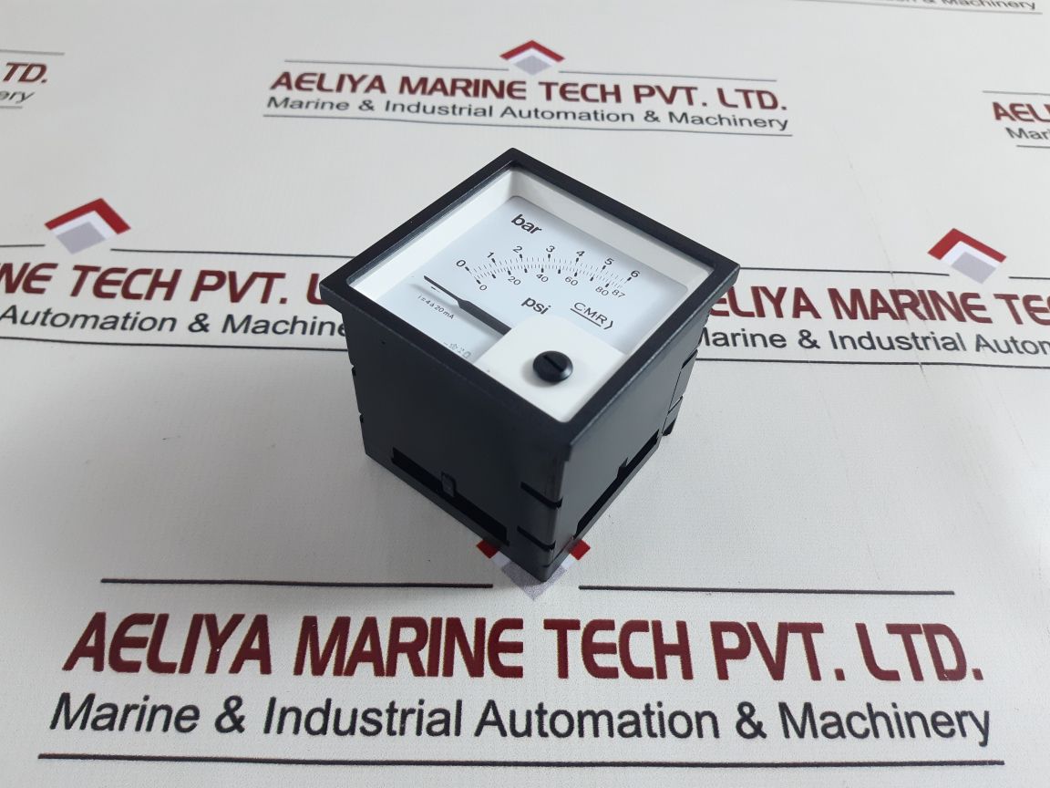 Cmr Manometer Range 0-6 Bar