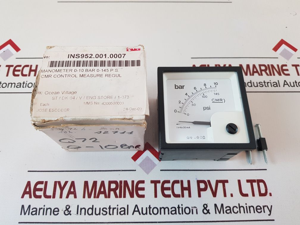 Cmr Q72 Manometer