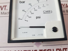 Cmr Q 96 Manometer 0-40 Bar 0-586 P.S.I Bq96
