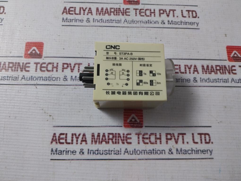 Cnc St3Pa-b Timer Relay Ac 380V St3