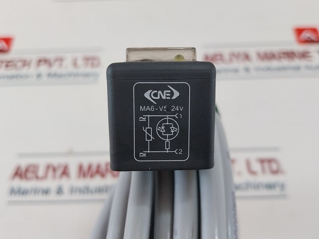 Cne Ma6-v5 Solenoid Valve Connector Cable 10M 24V
