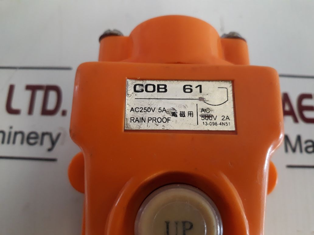 Cob 61 Rain Proof Push Button Switch