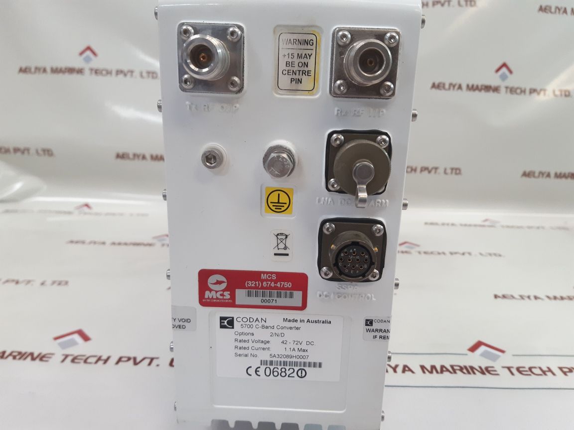 Codan 5700 C-band Converter Options 2/N/D New