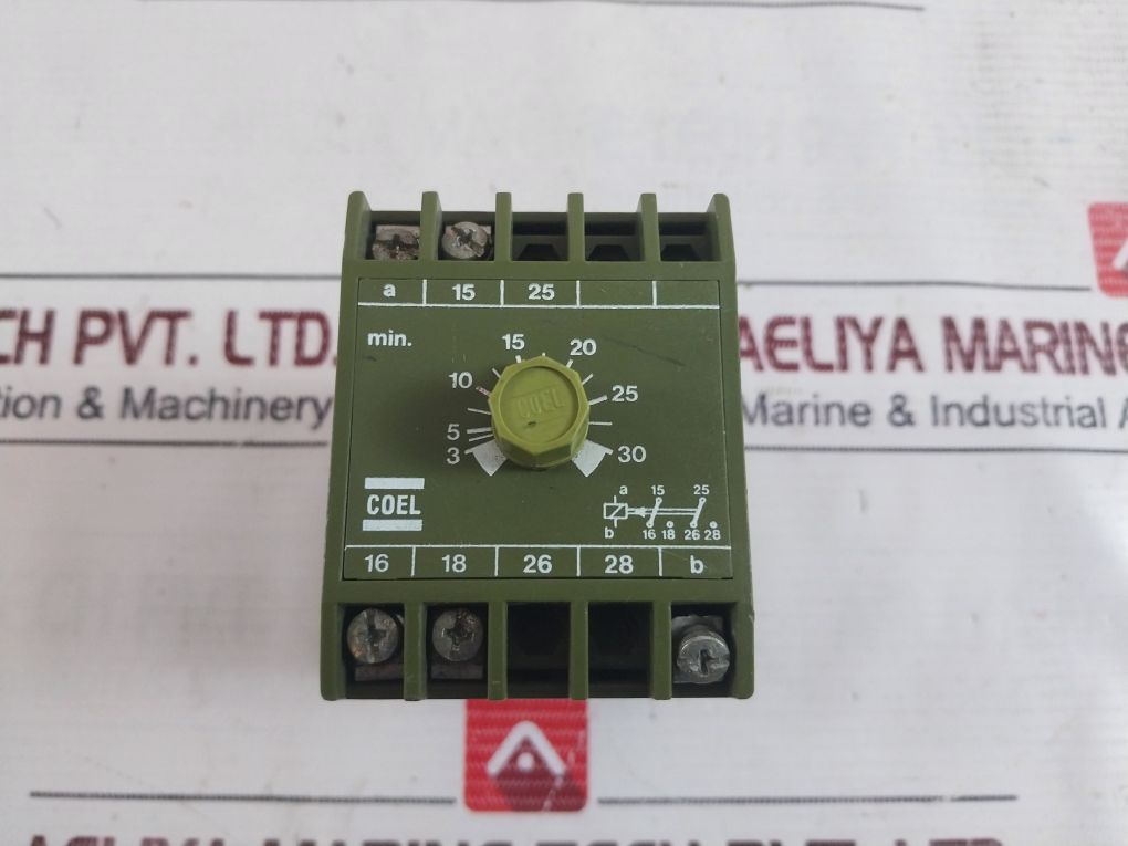 Coel 3-30 Min Timer Relay