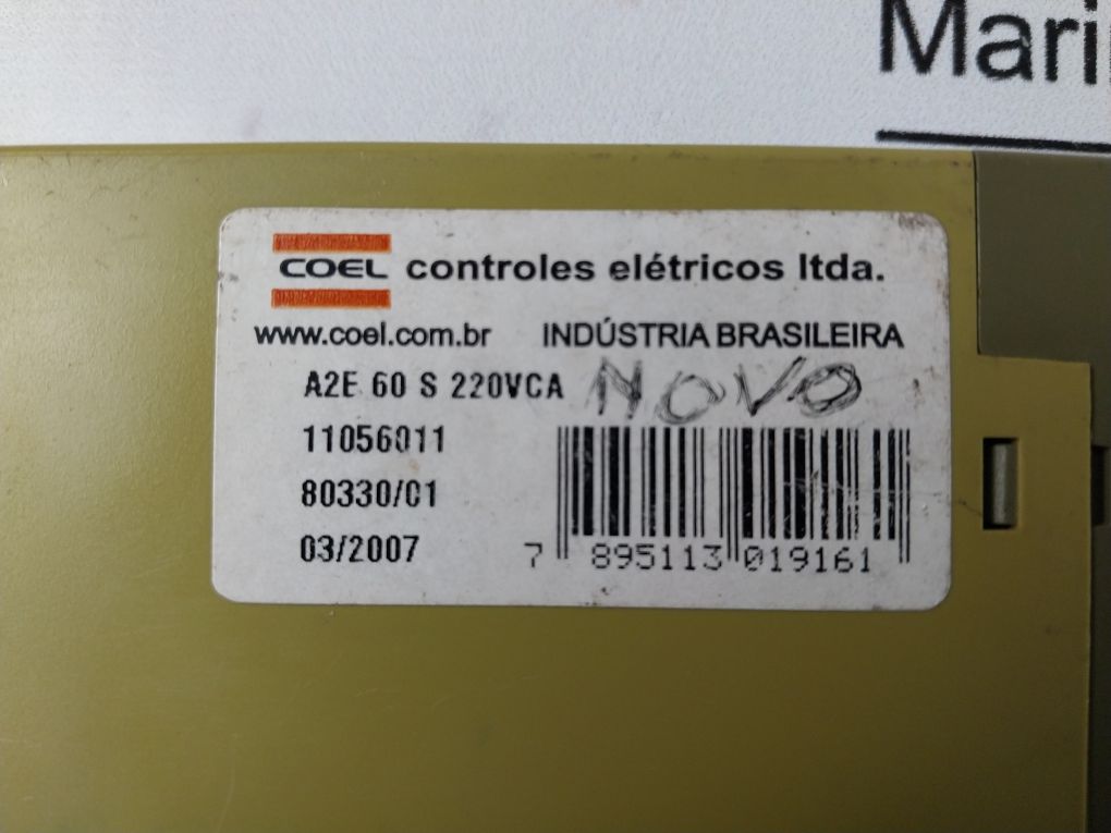 Coel A2E Timer Relay 60 S 220Vca