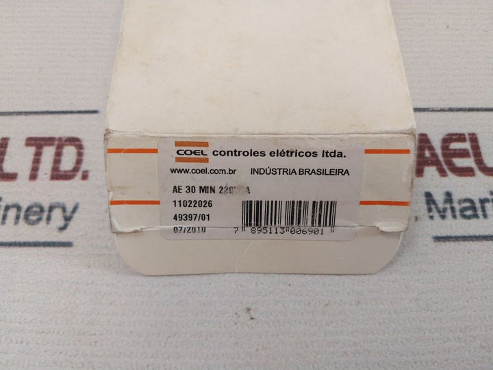 Coel Ae 30 Min 220Vca Timer Relay