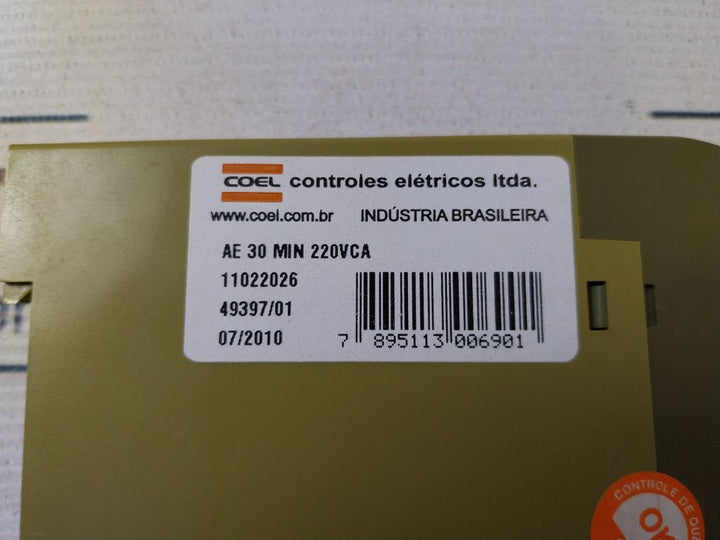 Coel Ae 30 Min 220Vca Timer Relay 3-30 Min