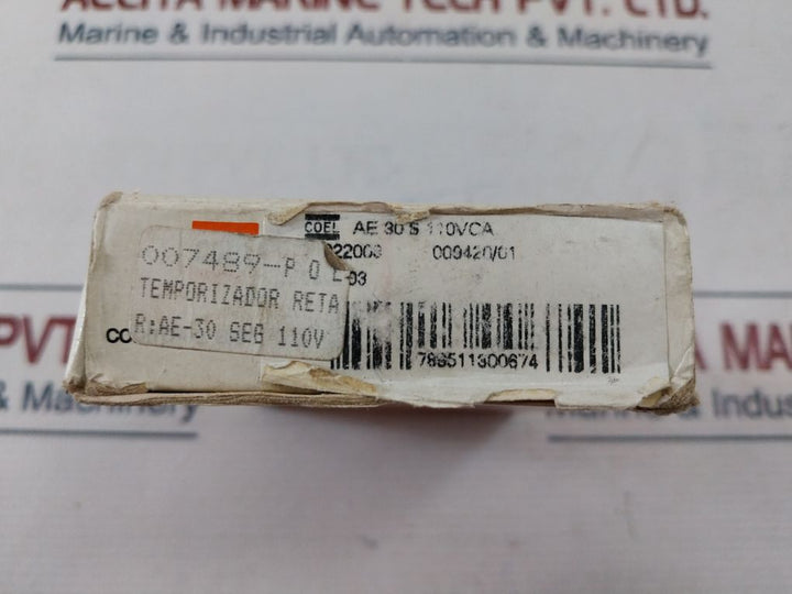Coel Ae Electronic Time Relay