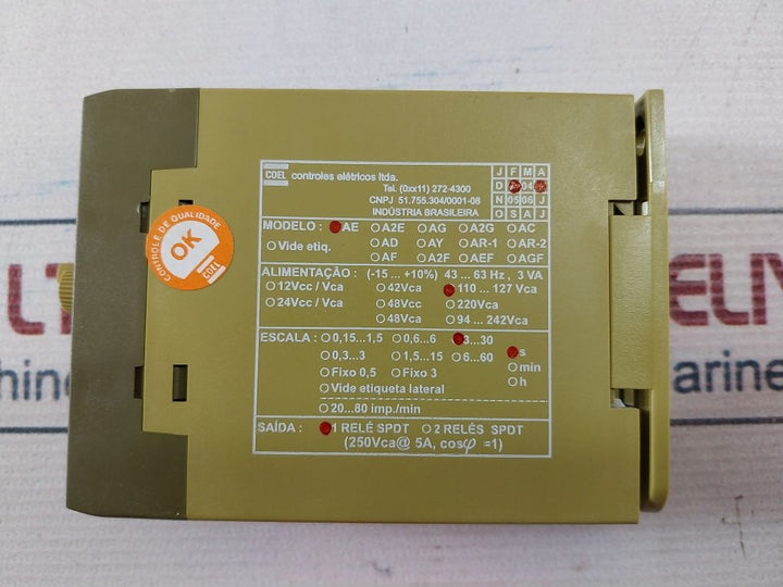 Coel Ae Electronic Time Relay