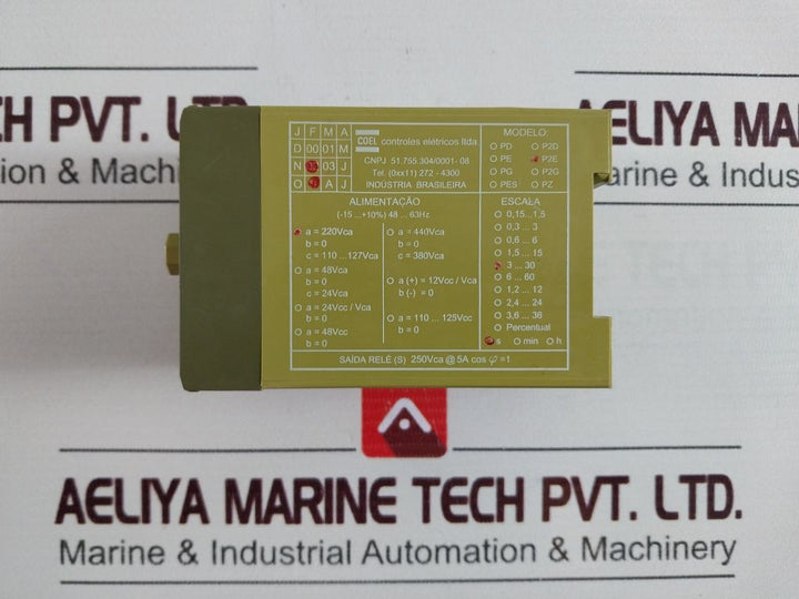 Coel P2E Timer Relay