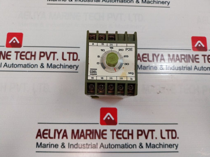 Coel P2E Timer Relay 0-30 Sec