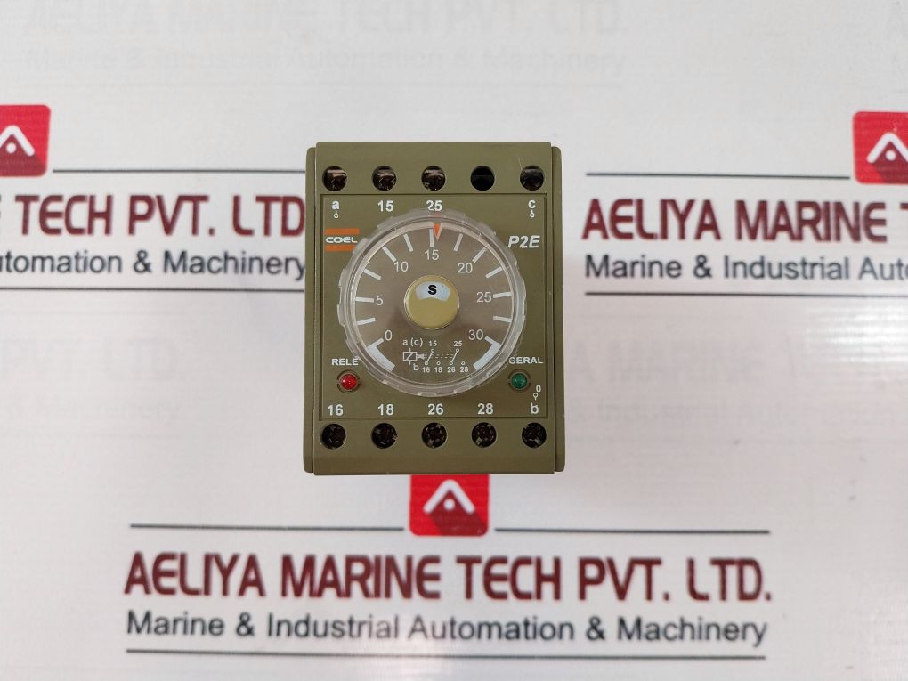 Coel P2E Timer Relay 220Vca 0-30S
