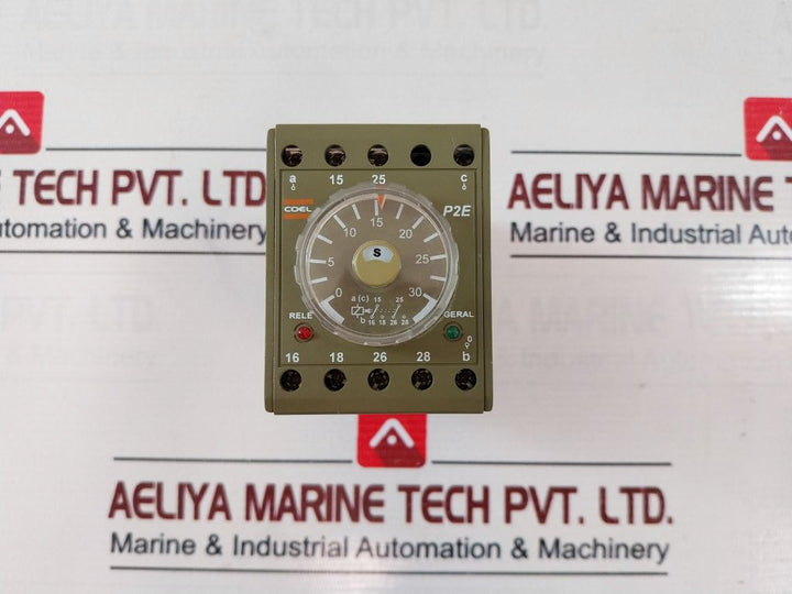 Coel P2E Timer Relay 220Vca 0-30S