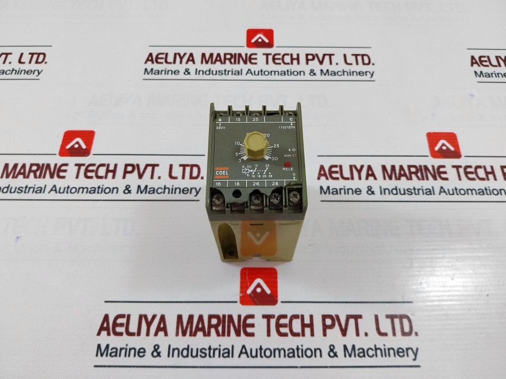 Coel P2E Timer Relay 3…30 Min 220Vca