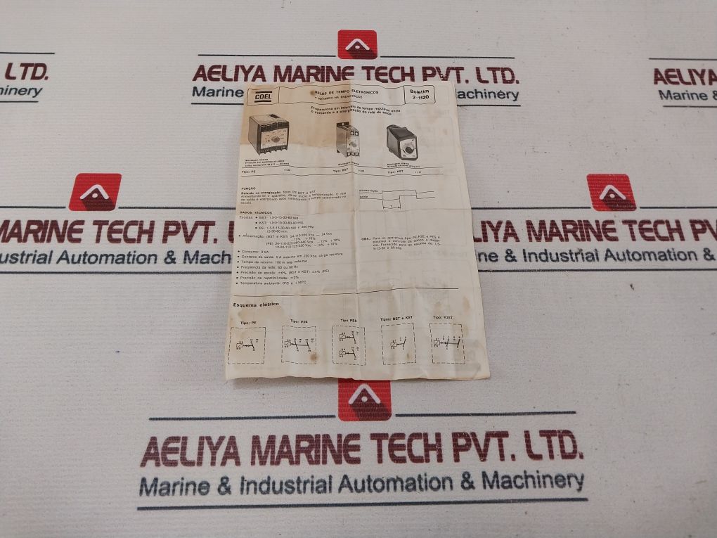 Coel Pe Electronic Time Relay 440/50-60Hz