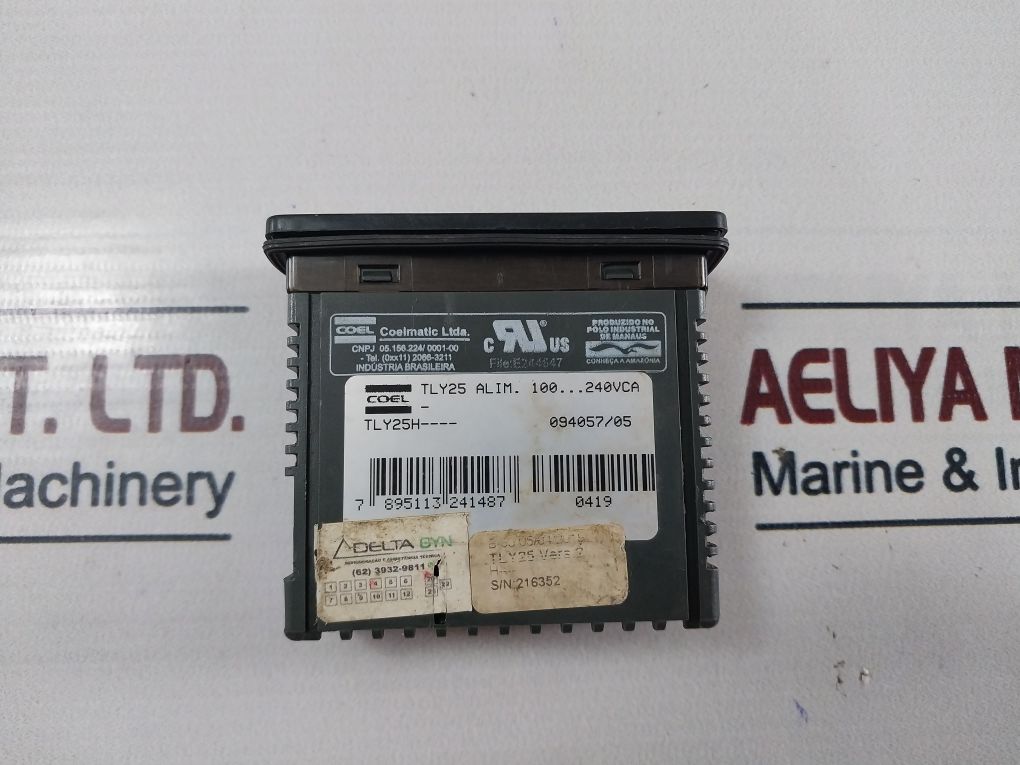 Coel Tly 25 Digital Temperature Controller 1/8Hp 250Vac, 1/10Hp 125Vac