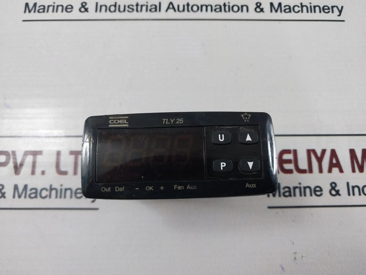Coel Tly 25 Digital Temperature Controller 1/8Hp 250Vac, 1/10Hp 125Vac